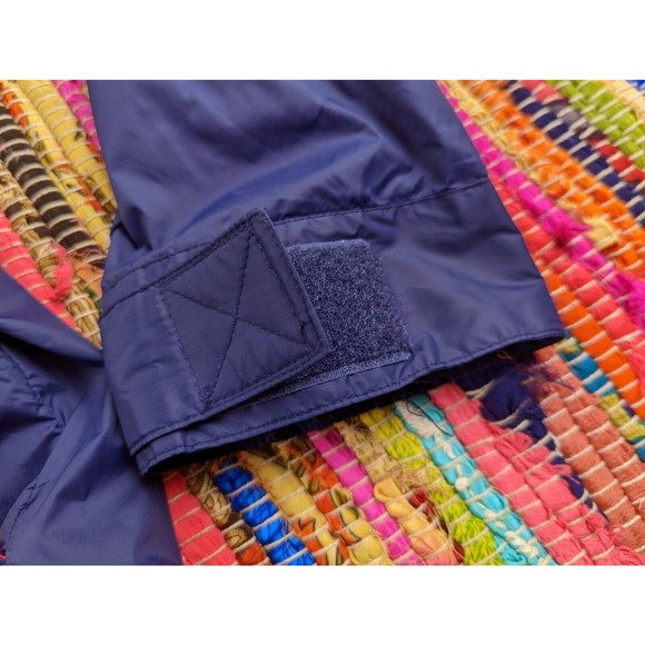 Vineyard Vines Mens M Lightweight Hooded Colorblock Windbreaker Jacket Navy Red - Picture 7 of 12